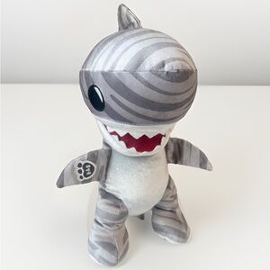 Build A Bear Shark Week 35th Anniversary Great White Shark Plush Stuffed BABW